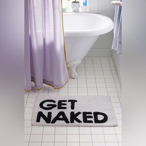 Urban Outfitters Get Naked Bath Mat NWT